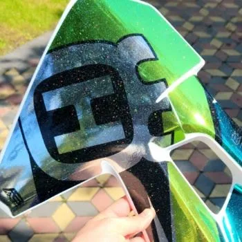 Glittering Cold Lamination Vinyl